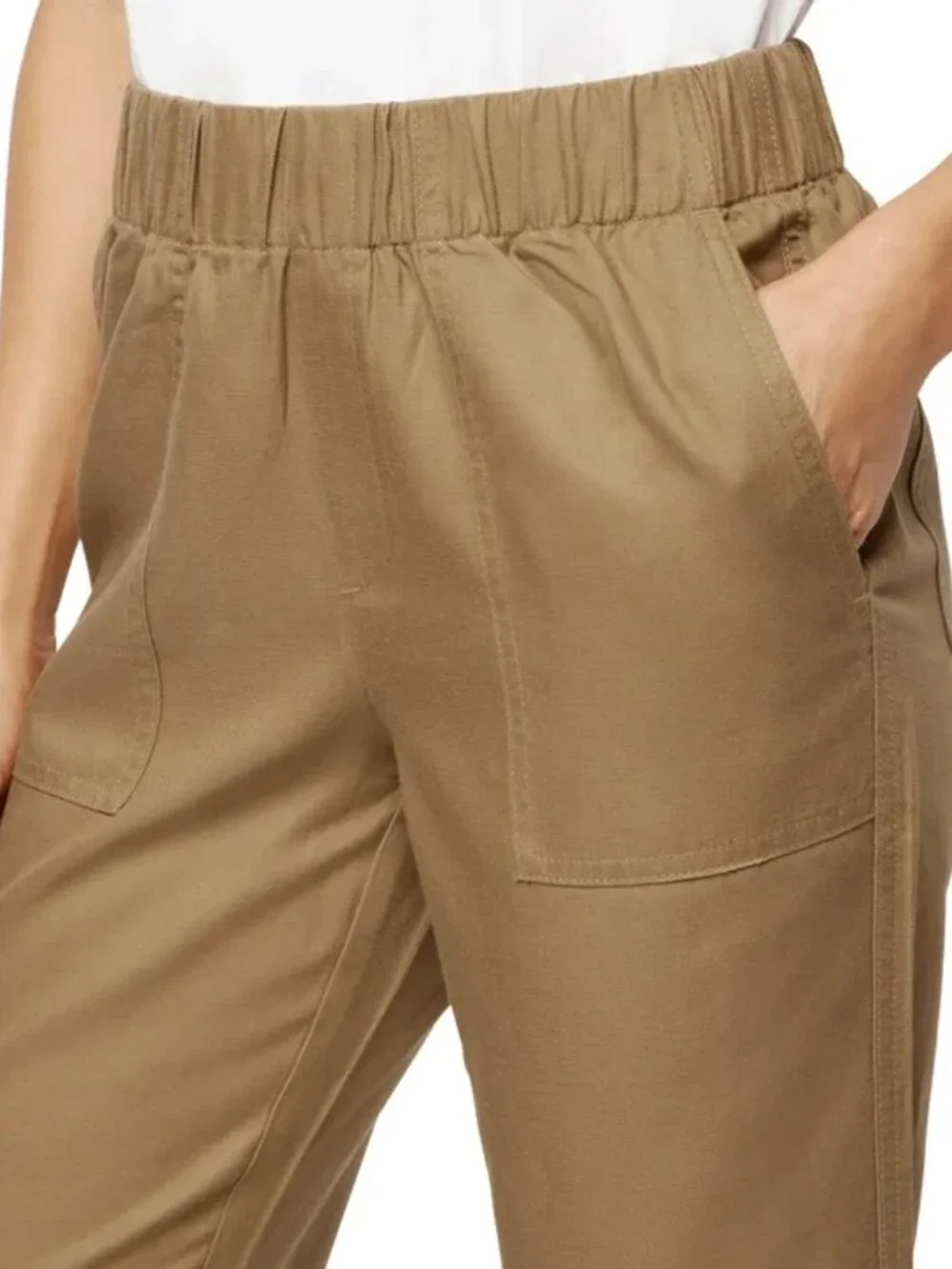 Banana Republic Women's Tapered Crop Pull-On Pant